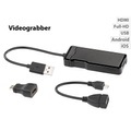 auvisio USB-HDMI-Videograbber für Videos bis Full HD (1080p), mit OTG-Adapter