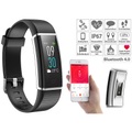 Pearl, Pearl Fitness-Armband, GPS-Streckenverlauf, Puls, XL-Farb-Display, App, IP67
