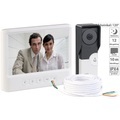 Somikon Video-Türsprechanlage mit 17,8-cm-Farbdisplay & Türöffner, 10-m-Kabel