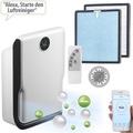 Sichler Haushaltsgeräte, 6-Stufen-Luftreiniger mit UV, Ionisator, WLAN, inkl. HEPA13 Filter