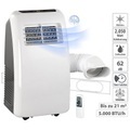 Sichler Haushaltsgeräte Mobile Monoblock-Klimaanlage mit Entfeuchter, 5.000 BTU/h, 2.050 Watt