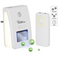 newgen medicals, 2in1-Ionisator-Luftreiniger & Nachtlicht, Fernbedienung, Timer, 20 m²
