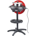 Rosenstein & Söhne, 5in1-Elektro-Kugelgrill mit Temperaturregler und Zubehör, 1.500 W