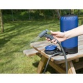 Semptec Urban Survival Technology Tragbare Druck-Campingdusche mit Fusspumpe, 11 Liter