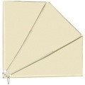 Royal Gardineer, Royal Gardineer Balkon-Sichtschutz-Fächer, 160 x 140 cm, beige