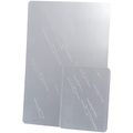 AGT Reinigungsplatten für Silber, grosse & kleine Platte im 2er-Set
