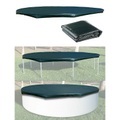 Royal Gardineer Gewebe-Abdeckplane für Pool & Trampolin, 300 x 17 cm (Ø x H)