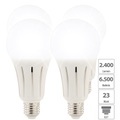 Luminea High-Power-LED-Lampe E27, 24 Watt, 2.452 Lumen,  6.500 K, 4er-Set