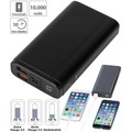 revolt Powerbank, Quick Charge 3.0 & USB Typ C PD, 10.000 mAh, bis 3 A, 18 W