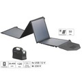 revolt Powerbank & Solar-Konverter mit 50-Watt-Solarpanel, 97 Wh, 120 Watt