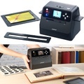 Somikon 3in1-Stand-Alone-Foto-, Dia- & Negativscanner mit 14-MP-Sensor, Akku