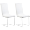 Infactory, infactory 2er-Set Stretch-Stuhlhussen, OEKO-TEX® Standard 100, 42x42x60 cm, weiss