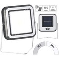 Lunartec Solar-COB-LED-Arbeitsleuchte im Baustrahler-Design,  3 Watt, 150 lm