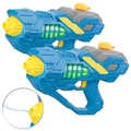 Speeron, Speeron 2er-Set Batteriebetriebene Wasser-Spritzpistolen, LED-Licht, 450 ml