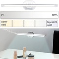 Sichler Beauty LED-Kosmetik-Spiegelleuchte, Klebepad, Helligkeit & Lichtfarbe wählbar