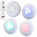 Lunartec, Lunartec 4er-Erweiterungs-Set RGB+W-LED-Unterbauleuchten UBL-6.led
