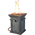 Carlo Milano, Carlo Milano Kompaktes Gas-Heiz- & Dekofeuer für Terrasse und Garten