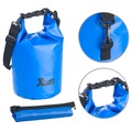 Xcase Wasserdichter Packsack, strapazierfähige Industrie-Plane, 10 l, blau