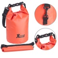 Xcase, Xcase Wasserdichter Packsack, strapazierfähige Industrie-Plane, 5 l, rot