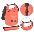 Xcase, Xcase Wasserdichter Packsack, strapazierfähige Industrie-Plane, 10 l, rot