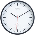 St. Leonhard Analoge Wand-Bahnhofsuhr mit Quarz-Uhrwerk und Aufhänge-Öse, Ø 22,5 cm
