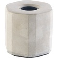 Lunartec Dekorative Beton-Tischleuchte für E27-Lampen, bis 40 Watt, grau