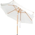 Royal Gardineer Neigbarer Sonnenschirm mit Holzgestell, UV-Schutz 50+, Ø 3 m, beige