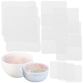 Rosenstein & Söhne, Rosenstein & Söhne 12er-Set wiederverwendbare Silikon-Frischhaltefolien, 3 Grössen