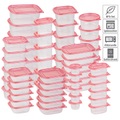 Rosenstein & Söhne 120-teiliges XXL-Frischhaltedosen-Set BASIC, BPA-frei (60 Dosen)