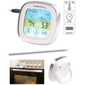 Rosenstein & Söhne, Rosenstein & Söhne Digitales Braten- & Ofenthermometer, Touch-Display, Timer, bis +250 °C