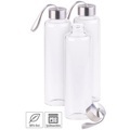 Pearl 3er Set Trinkflasche aus Borosilikat-Glas, 550 ml, BPA-frei