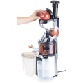 Rosenstein & Söhne Digitaler Slow Juicer & Kaltpress-Entsafter f. ganze Früchte, 8 Progr.