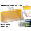 Lescars, Lescars Tag- & Nacht-Blendschutz für die Auto-Sonnenblende, 30 x 13 cm