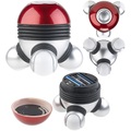 newgen medicals, newgen medicals Mini-Vibrations-Massagegerät mit 3 Köpfen & LED-Beleuchtung