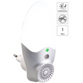 Exbuster Steckdosen-Mücken-Schreck & LED-Nachtlicht, Licht-Sensor, bis 30 m²