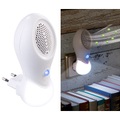 newgen medicals 2in1-Steckdosen-Ionisator-Luftreiniger & LED-Nachtlicht, bis 15 m²