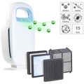 Sichler Haushaltsgeräte, Sichler Haushaltsgeräte 5-Stufen-Luftreiniger mit 4 Filtern und Ionisator, Ersatzfilter-Set