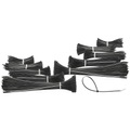 AGT, AGT 1.000er-Set Kabelbinder in 5 Grössen zu je 200 Stück, schwarz