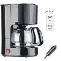 Rosenstein & Söhne LKW-Filterkaffee-Maschine, bis zu 3 Tassen, 650 ml, 24 Volt, 300 Watt