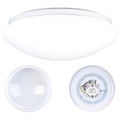 Luminea LED-Wand- & Deckenleuchte mit 720 lm, Ø 26 cm, 12 W, tageslichtweiss