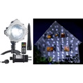 Lunartec, Lunartec LED-Kugellampe mit Schneefall-Effekt und Ausschalt-Timer, weiss, IP44