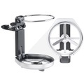 Lescars Auto-Getränkehalter füs Lüftungsgitter, 10 cm hoch, 7 cm Ø
