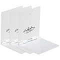 infactory Unsichtbares Bücherregal aus Metall, 3er-Set