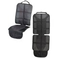 Lescars, Lescars 2er-Set Premium-Kindersitz-Unterlage, 2 Netztaschen, Isofix-geeignet