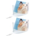 Your Design Individuelle Wandlampe bedruckbar mit Ihrem Lieblingsfoto, 2er Set