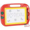 Playtastic Magnetische Maltafel zum immer wieder neu Bemalen + 2 Stempel