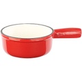 Rosenstein & Söhne, Käsefondue-Topf aus Gusseisen, 16 cm