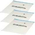 Pearl 3er-Set Vakuum-Beutel, zur Kompression per Staubsauger, 92 x 125 cm