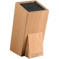 Universal-Messerblock aus Holz mit Borsteneinsatz
