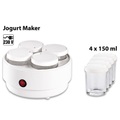Pearl, Pearl Joghurt-Maker mit 4 Portions-Gläsern je 150 ml, spülmaschinengeeignet